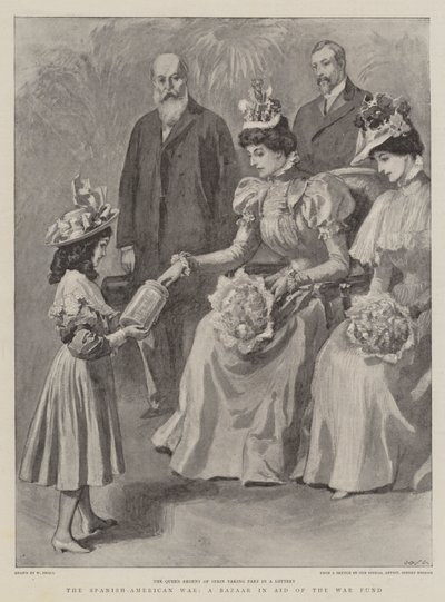 The Spanish-American War, a Bazaar in Aid of the War Fund by William Small